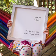 Framed Words - What If I Fall