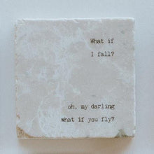 Marble Coasters - Little Gem - What If I Fall