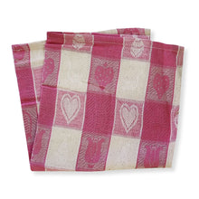 Lemon Tree Whimsical Pink Cloth Napkin - Set of 4