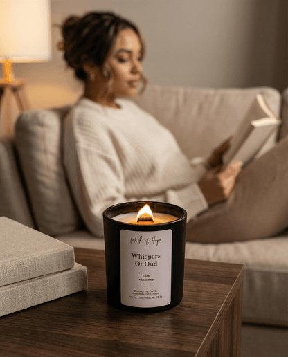 Whispers of Oud Candle | Oud + Incense
