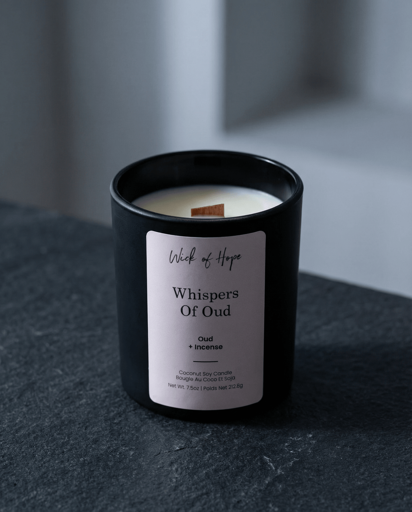 Whispers of Oud Candle | Oud + Incense