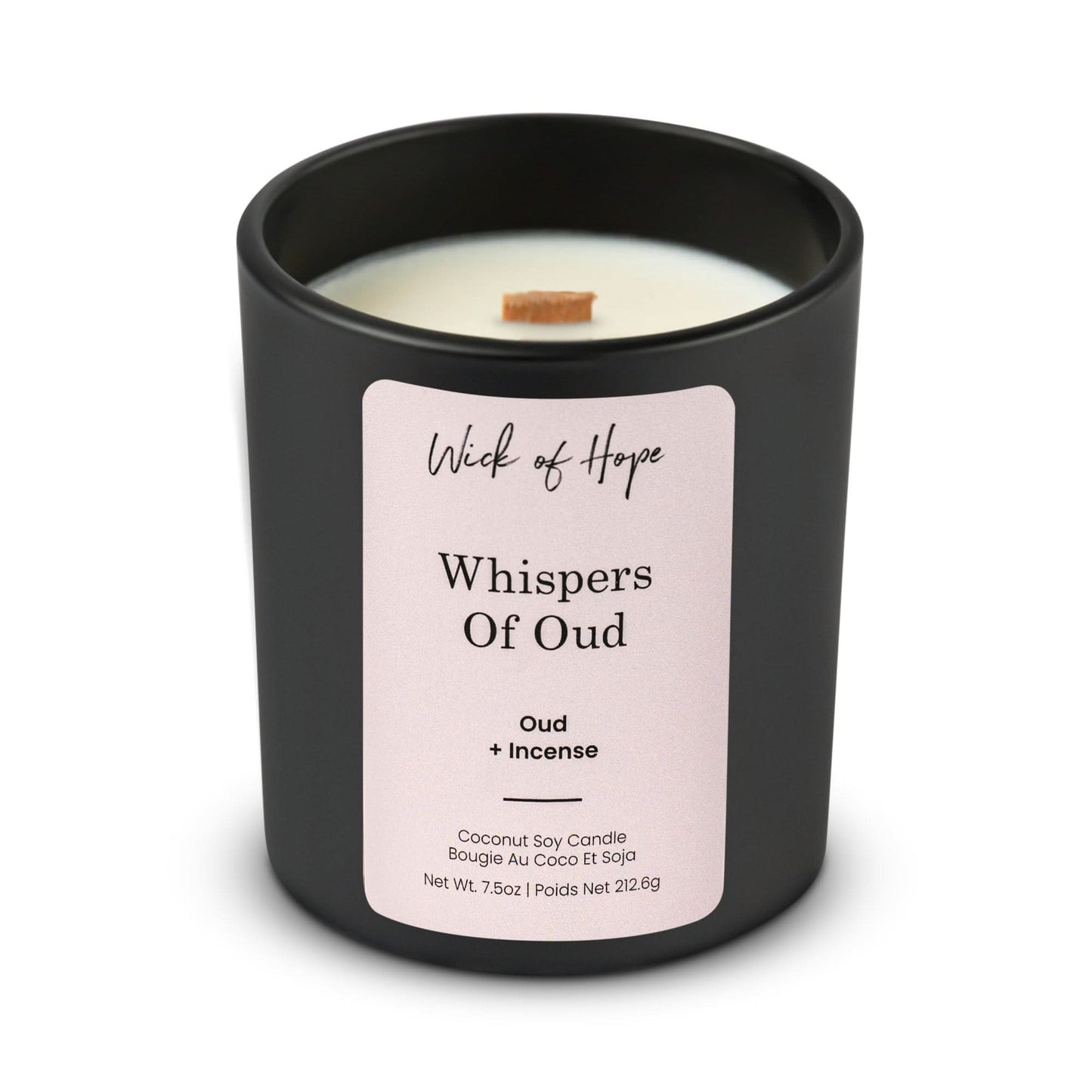 Whispers of Oud Candle | Oud + Incense