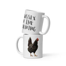 Mug blanc brillant Sussex
