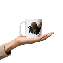 Mug blanc brillant Bantam hollandais