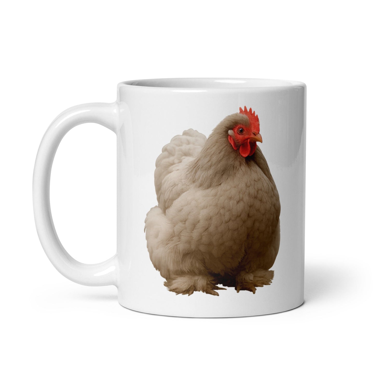 Mug brillant blanc Cochin