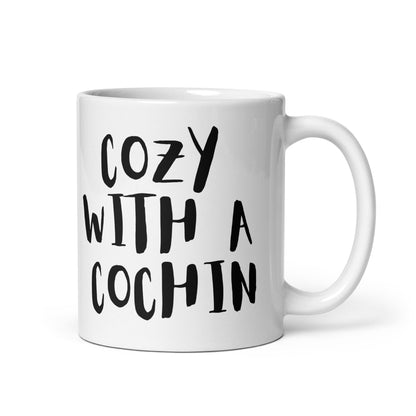 Mug brillant blanc Cochin