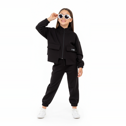 Ensemble Décontracté Filles Chic avec Poches