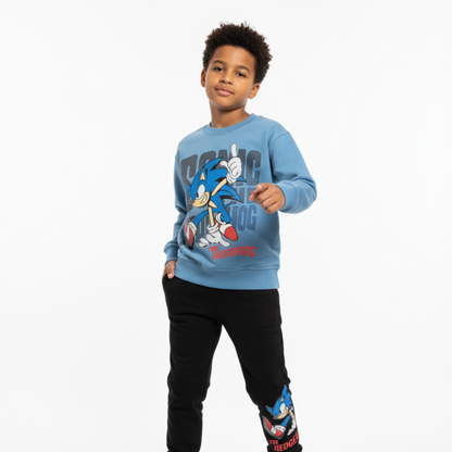 Ensemble jogging bleu hérisson pour garçons
