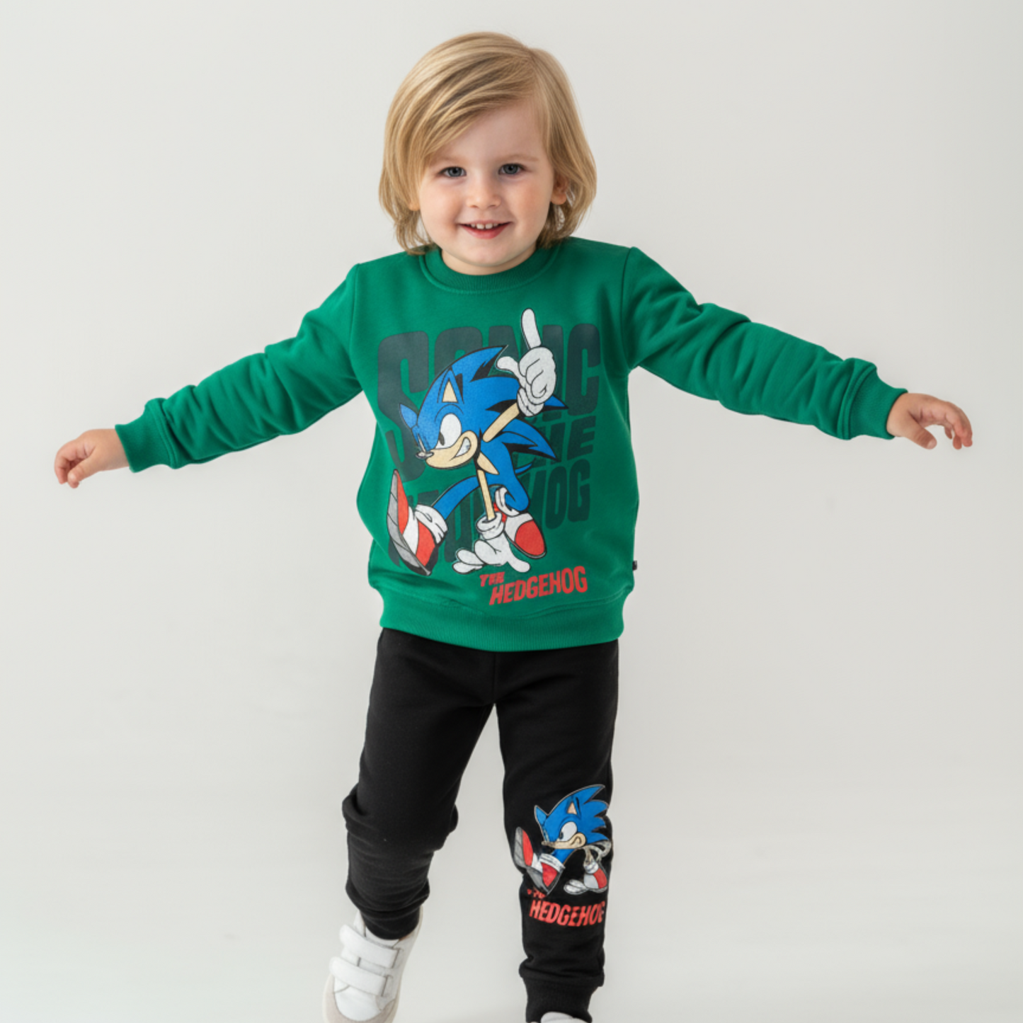 Ensemble jogging bleu hérisson pour garçons