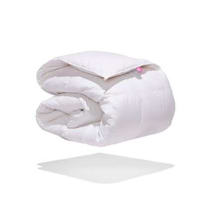 Couette en duvet blanc