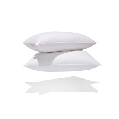 Oreiller en duvet blanc
