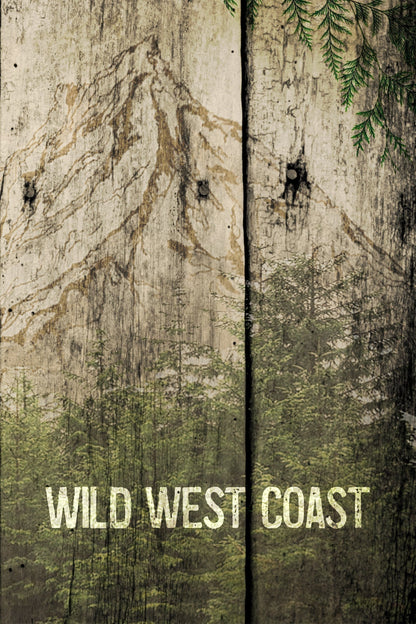 Wood Postcard - Wild West Coast