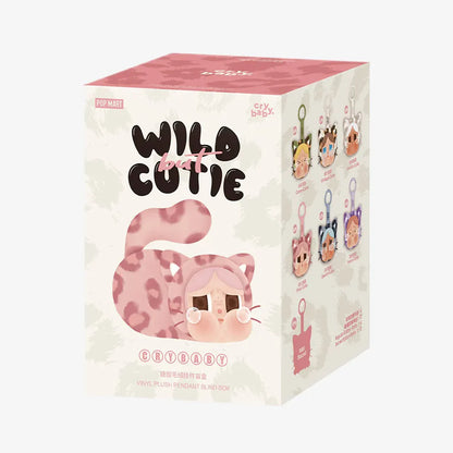 Série CRYBABY Wild but Cutie - Boîte mystère pendentif peluche en vinyle