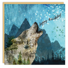 Stationery - Lost & Found Card - Wolf - Birthday