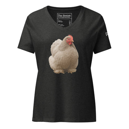 T-shirt col V décontracté Cochin pour femme