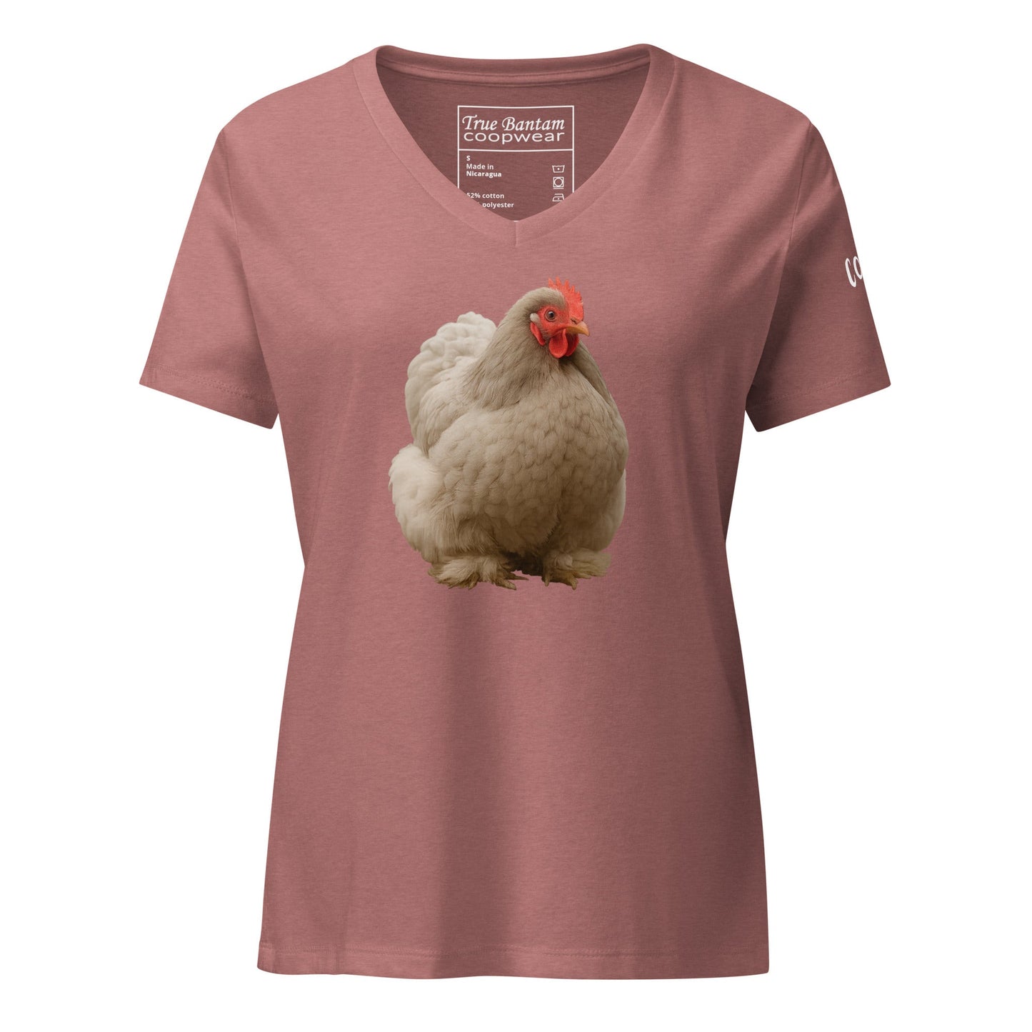 T-shirt col V décontracté Cochin pour femme