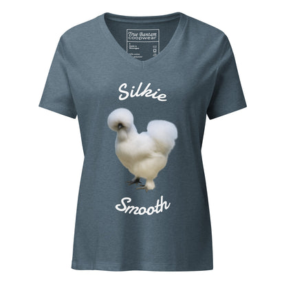 Silkie Smooth Women’s relaxed v-neck t-shirt