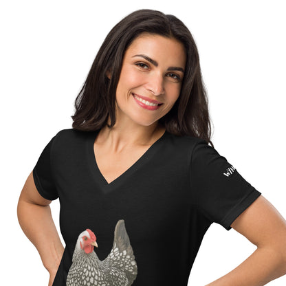 Wyandotte Women’s relaxed v-neck t-shirt