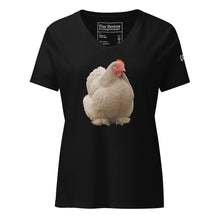 T-shirt col V décontracté Cochin pour femme