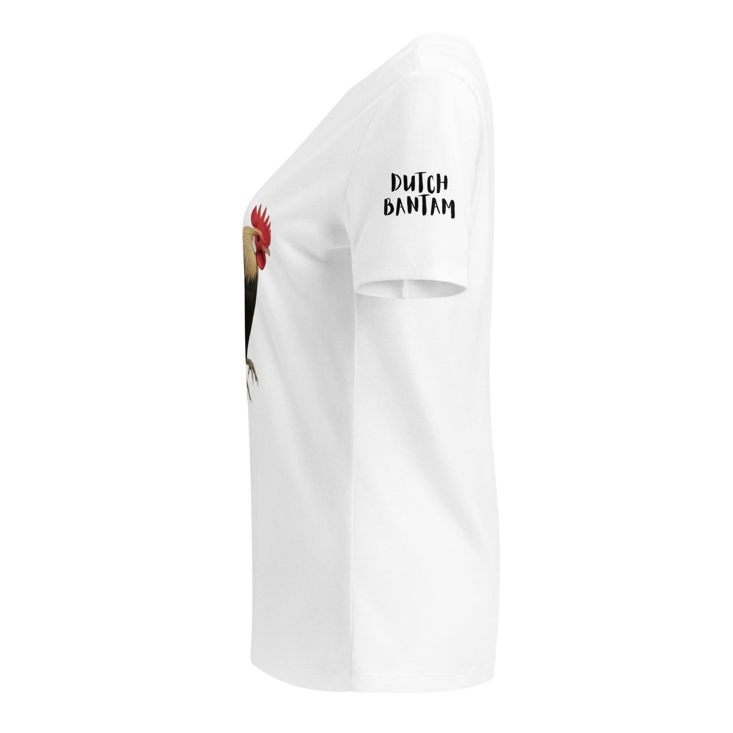 T-shirt décontracté à col en V pour femme Dutch Bantam