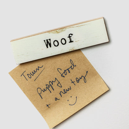 Timber Magnet - Woof