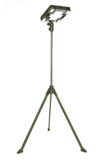 TRU De-LIGHT WHITENIGHT Projecteur LED Solaire / Secteur / DC Multiusage - Lumière Principale pour Jardin, Camping + 4 Lampes Latérales Amovibles Multimodes Indépendantes / Trépied + Sac de Transport