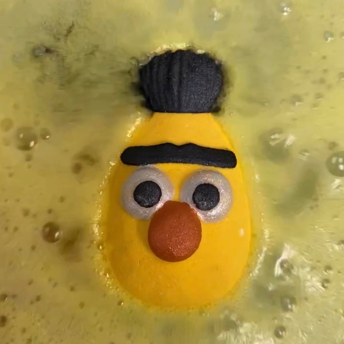 Oat Road - Yellow Monster Face