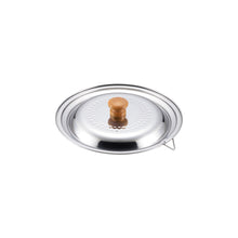 Yoshikawa Yukihira Stainless Steel Lid 20–22 cm