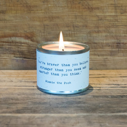 Candle - Little Gem - You Are Braver