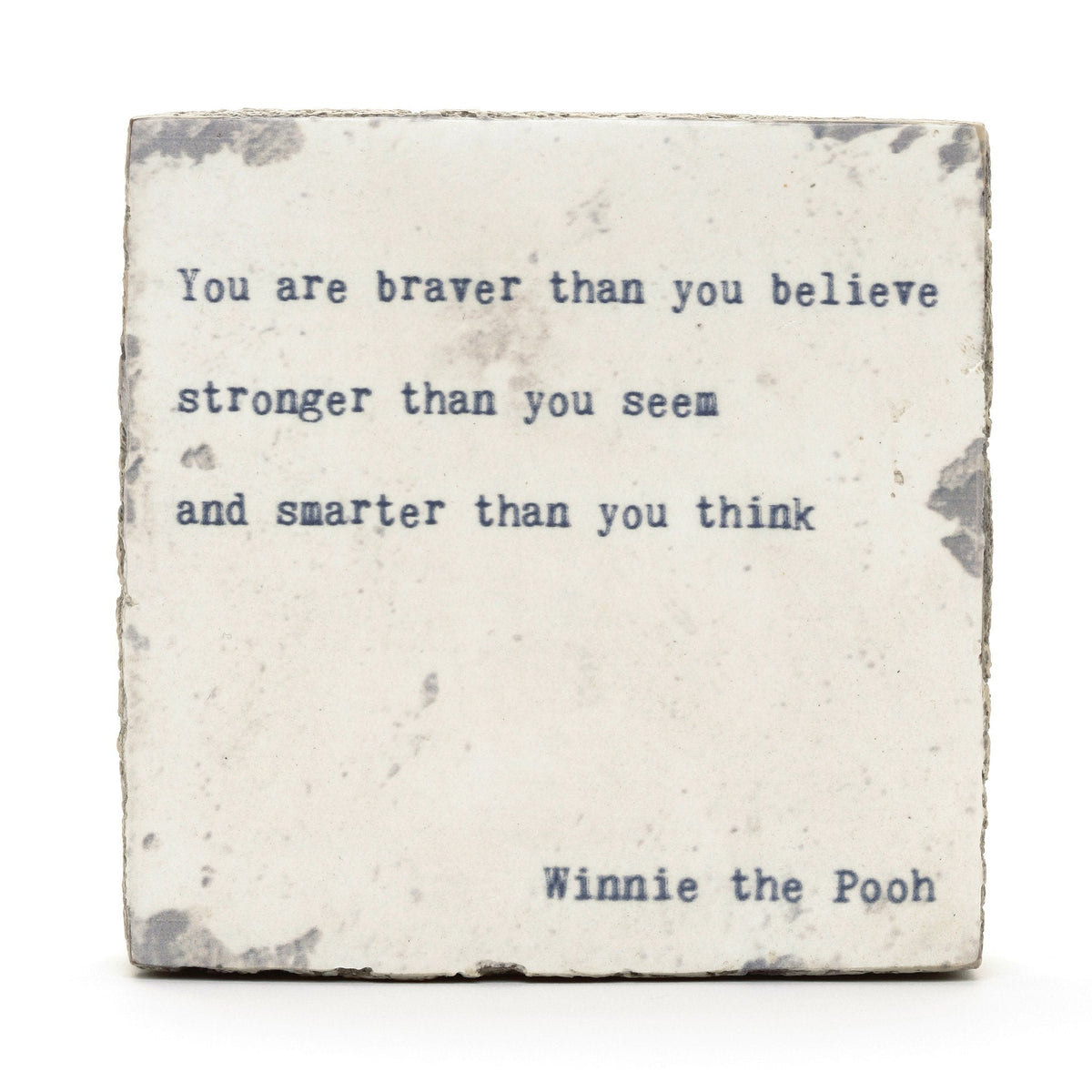 Art Block - Little Gem - You Are Braver (Winnie The Pooh)