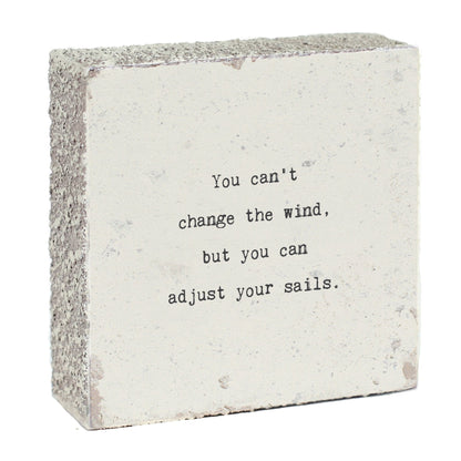 Art Block - Little Gem - You Can't Change The Wind