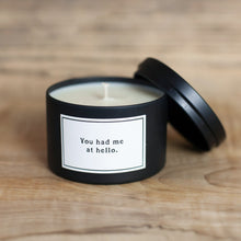 Candle - Quote - You Had Me At Hello
