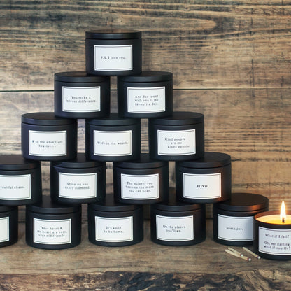 Candle - Quote - You Make A Forever Difference
