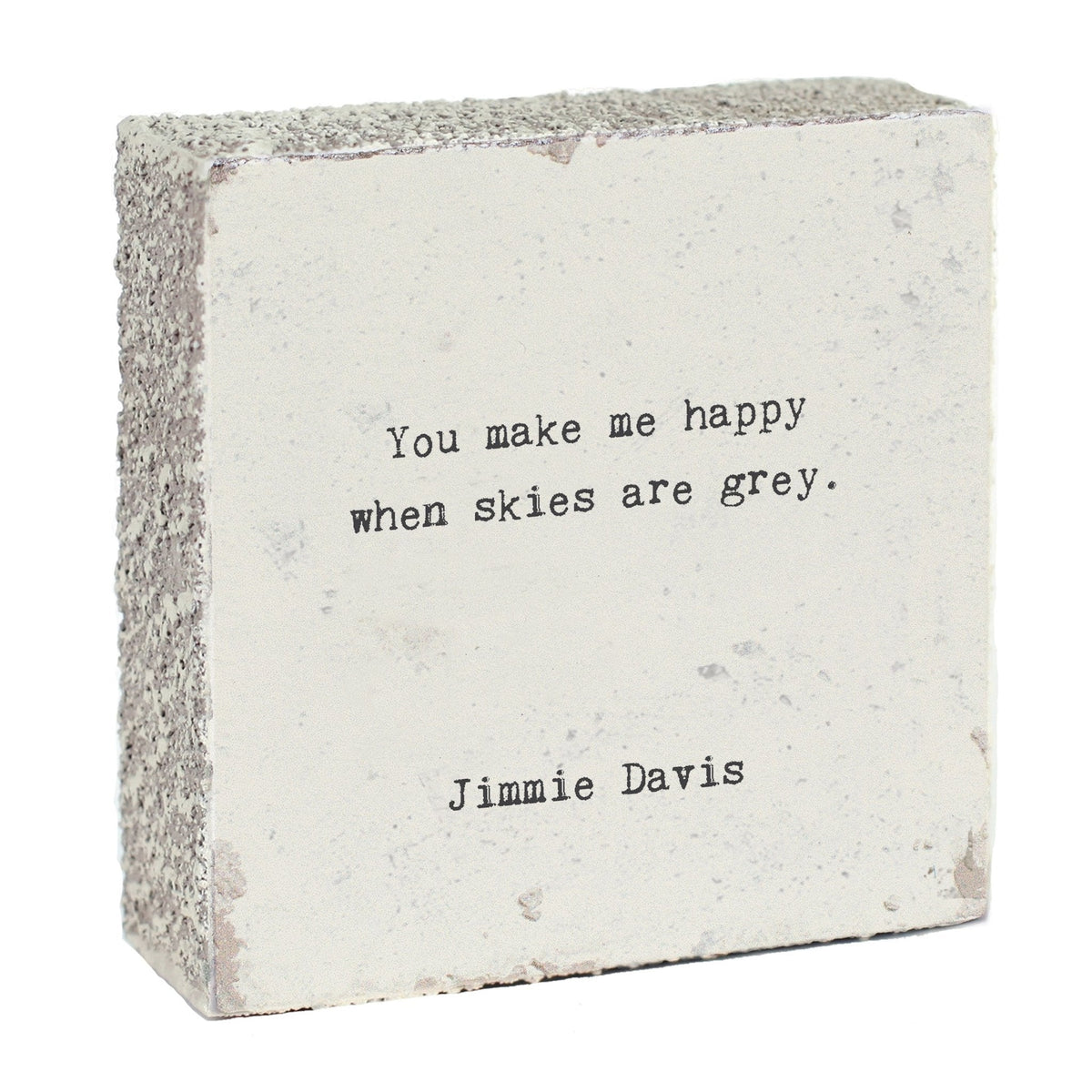 Art Block - Little Gem - You Make Me Happy (Jimmie Davis)