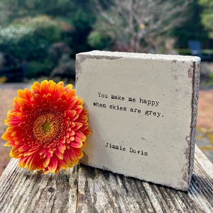 Art Block - Little Gem - You Make Me Happy (Jimmie Davis)
