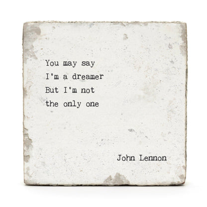 Art Block - Little Gem - You May Say I'm A Dreamer (John Lennon)