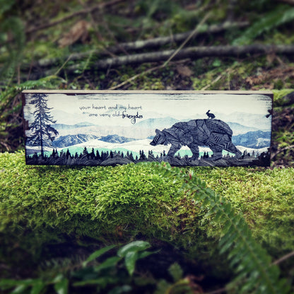 Timber Art - Your Heart and My Heart
