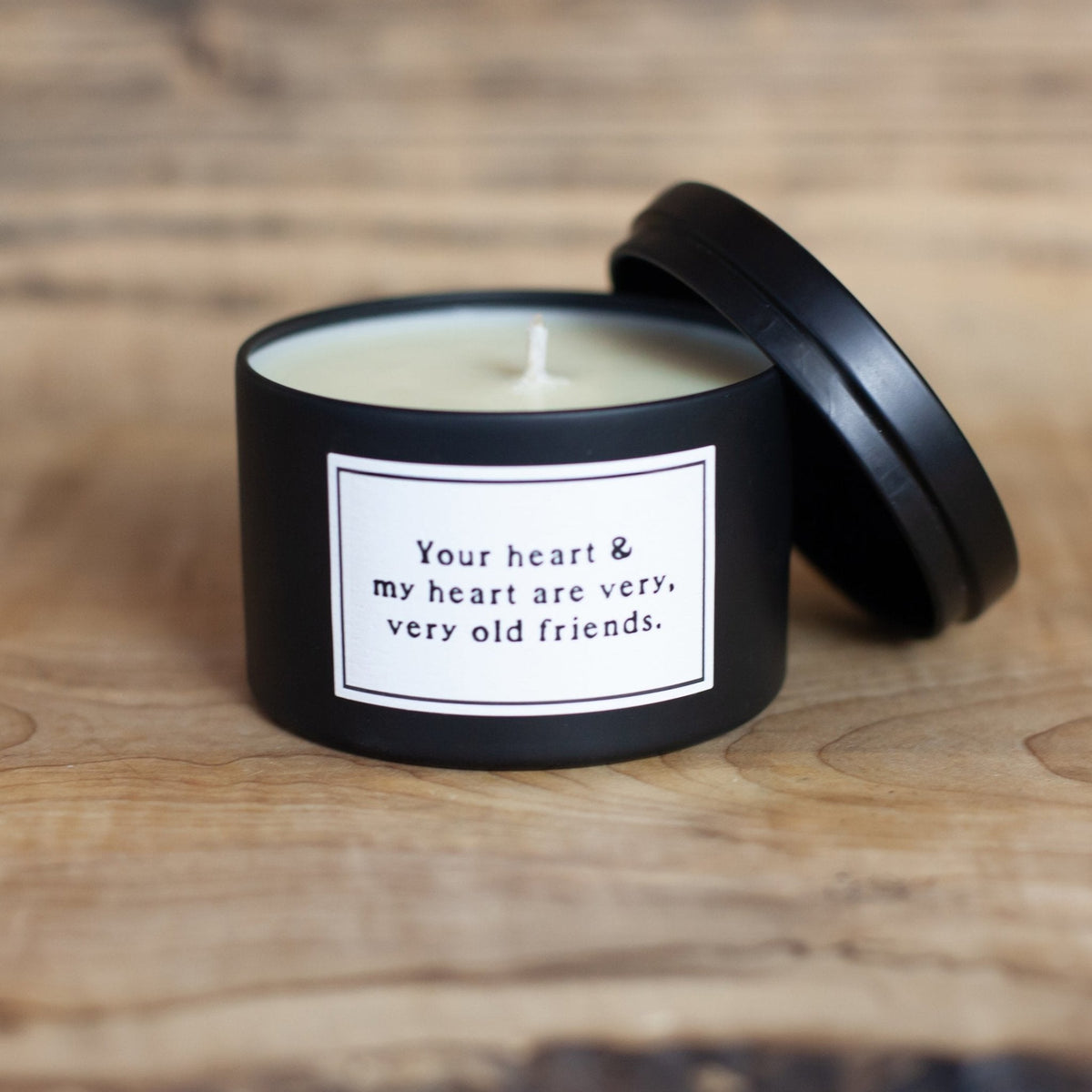 Candle - Quote - Your Heart & My Heart