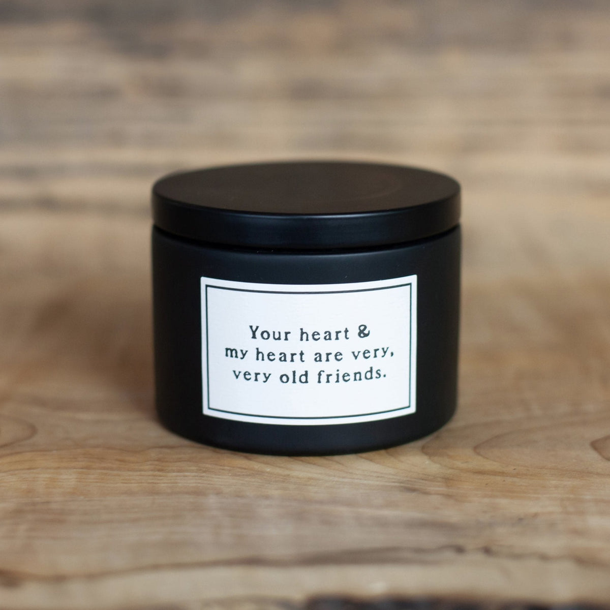 Candle - Quote - Your Heart & My Heart
