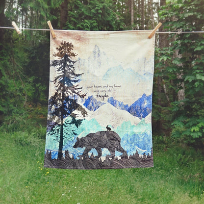 Tea Towel - Lost & Found - Your Heart My Heart