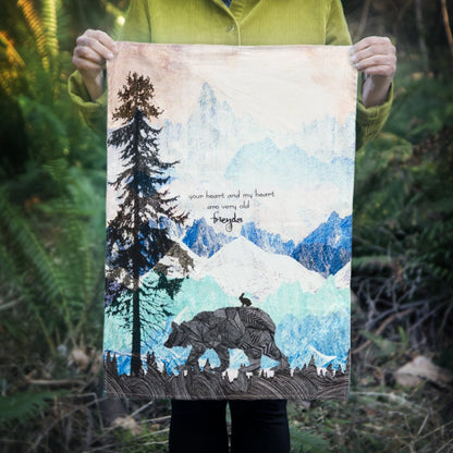Tea Towel - Lost & Found - Your Heart My Heart