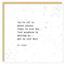 Stationery - Little Gem Card -You’re Off
