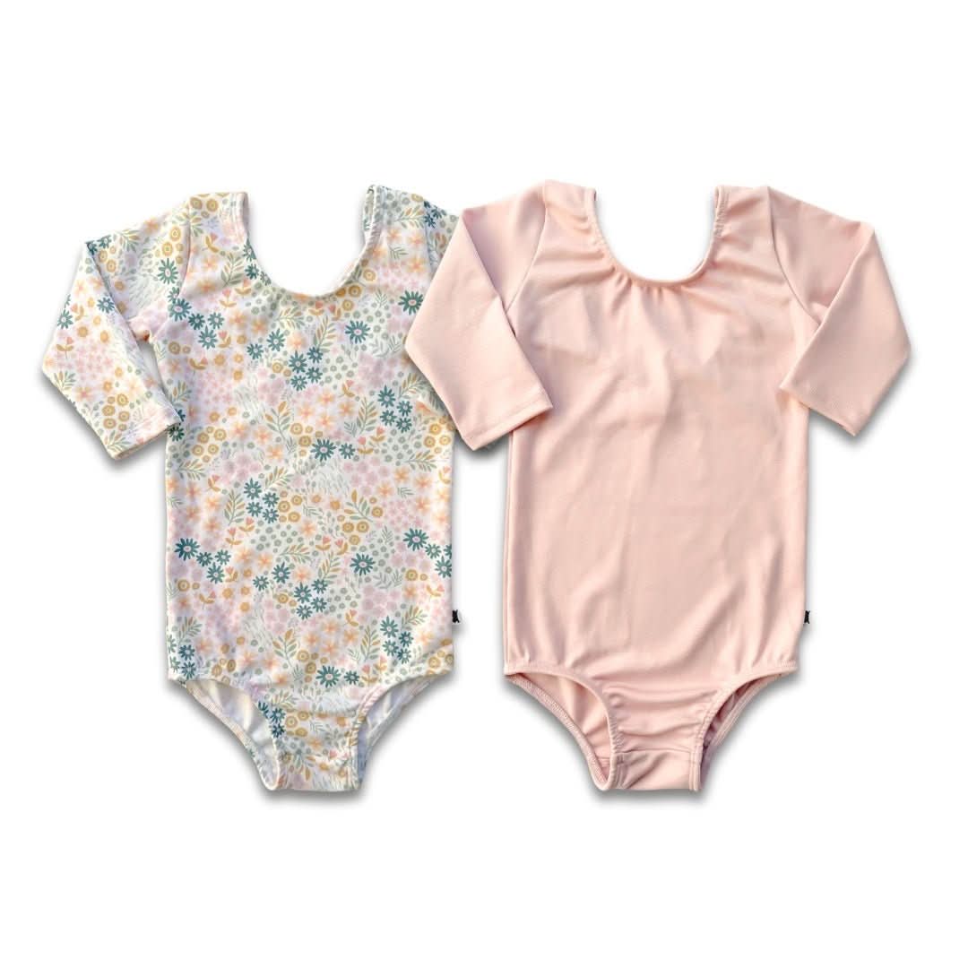 Youth Bamboo Audrey Bodysuit | Rosewood