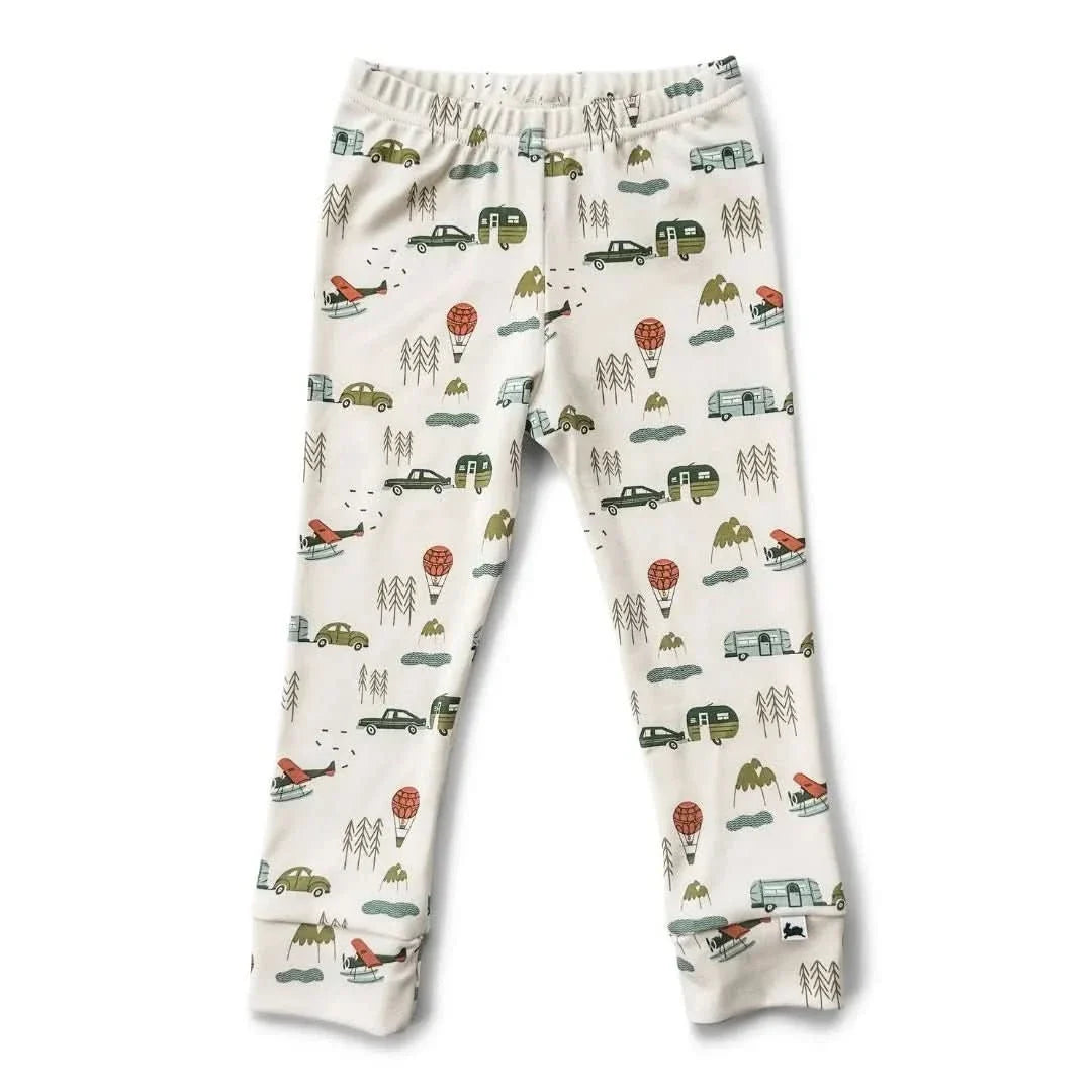 Youth Bamboo Leggings | Travel