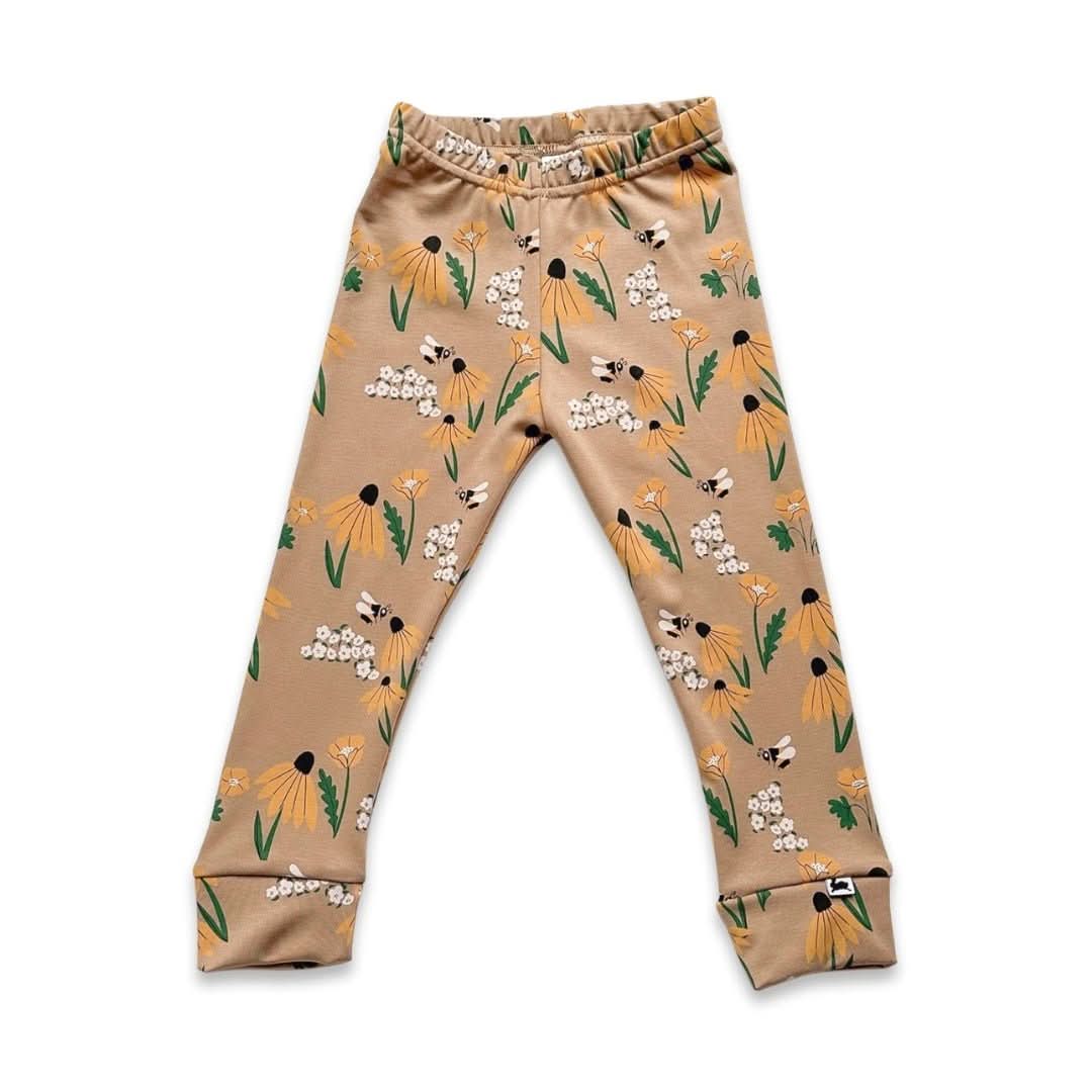 Youth Bamboo Leggings | Garden Snakes