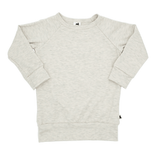 Youth Bamboo Raglan Pullover | Ash