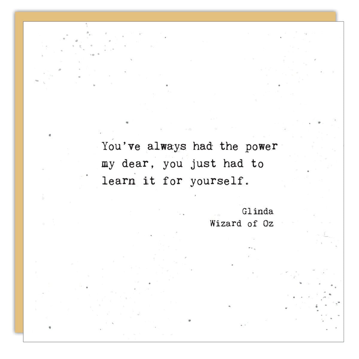 Stationery - Little Gem Card -You’ve Always Had The Power