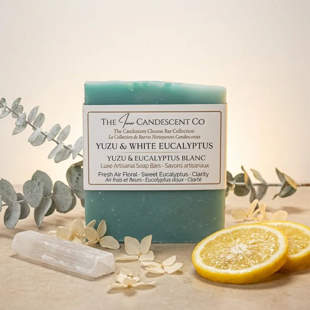 Yuzu & White Eucalyptus | Citrus Eucalyptus Handmade Soap Bar