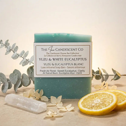 Yuzu & White Eucalyptus | Citrus Eucalyptus Handmade Soap Bar