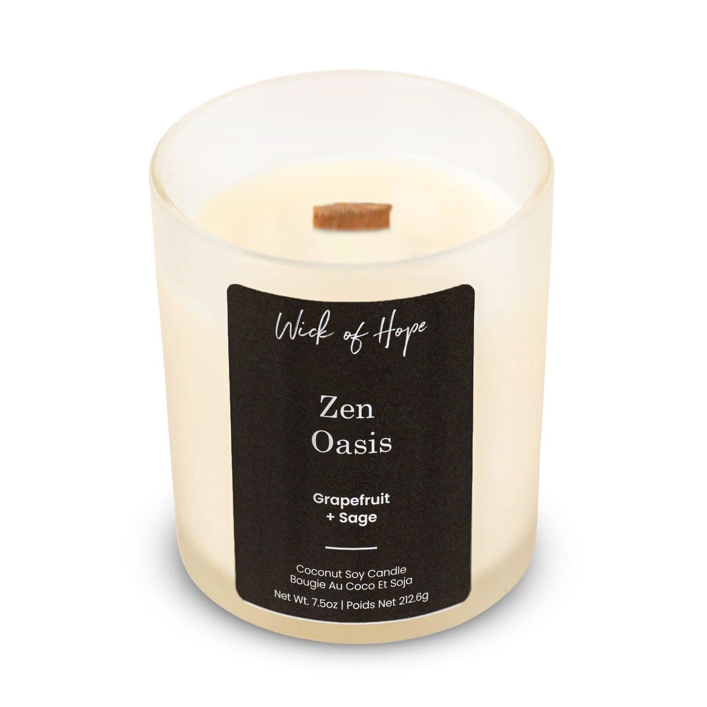 Zen Oasis Candle  | Grapefruit + Sage